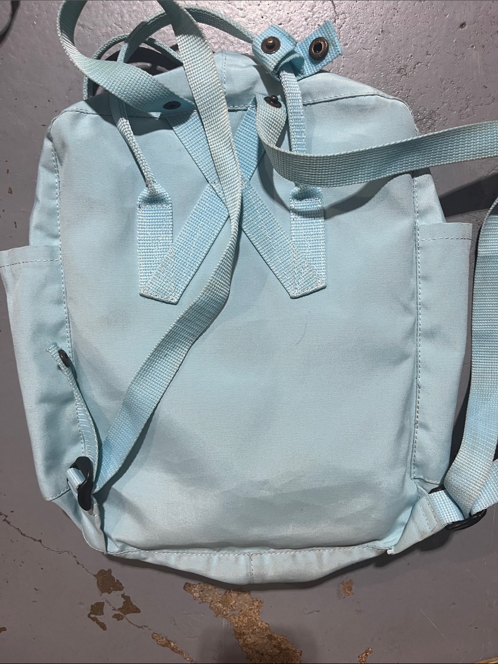 Kankaken Fjallraven Classic Backpack - Light Aqua - Picture 3 of 4
